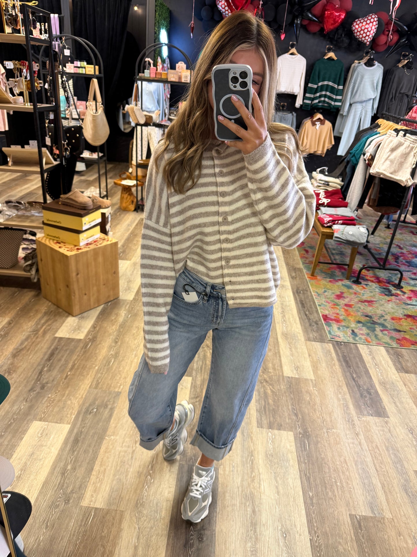 Maizy Knit Button Down Cardigan