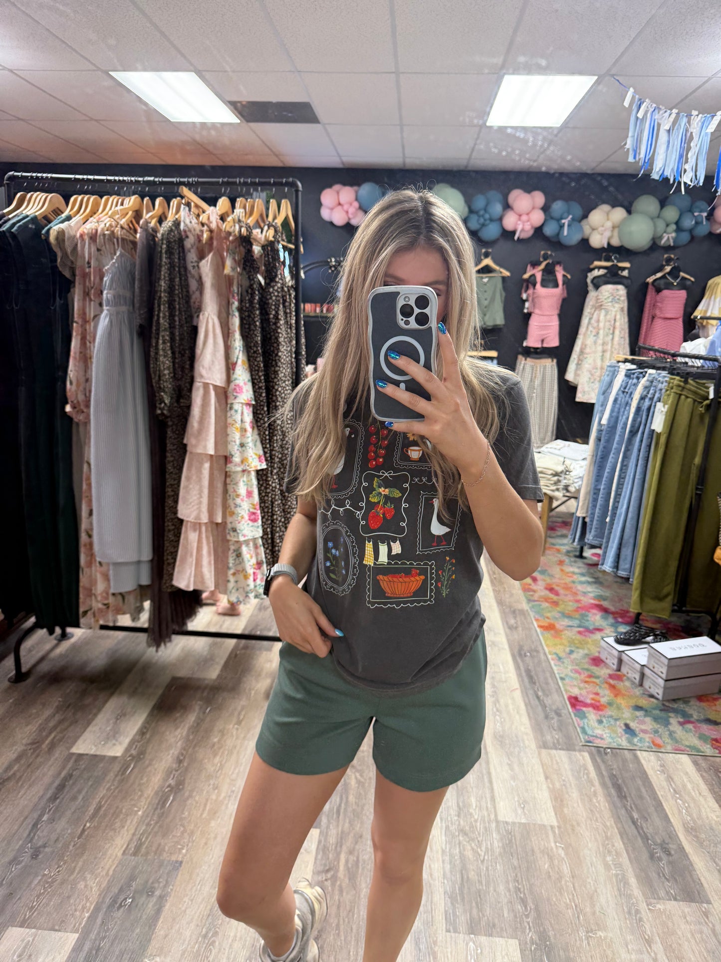 Evergreen Luxe Ribbed Lounge Shorts