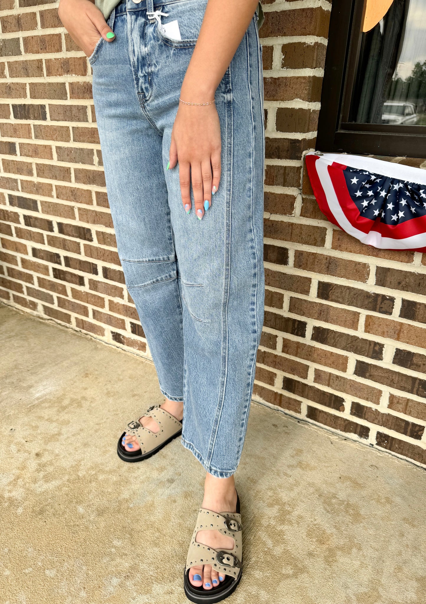 Lindley Barrel Jeans