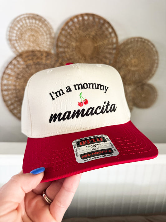 I’m a Mommy Embroidered Hat❤️🔥