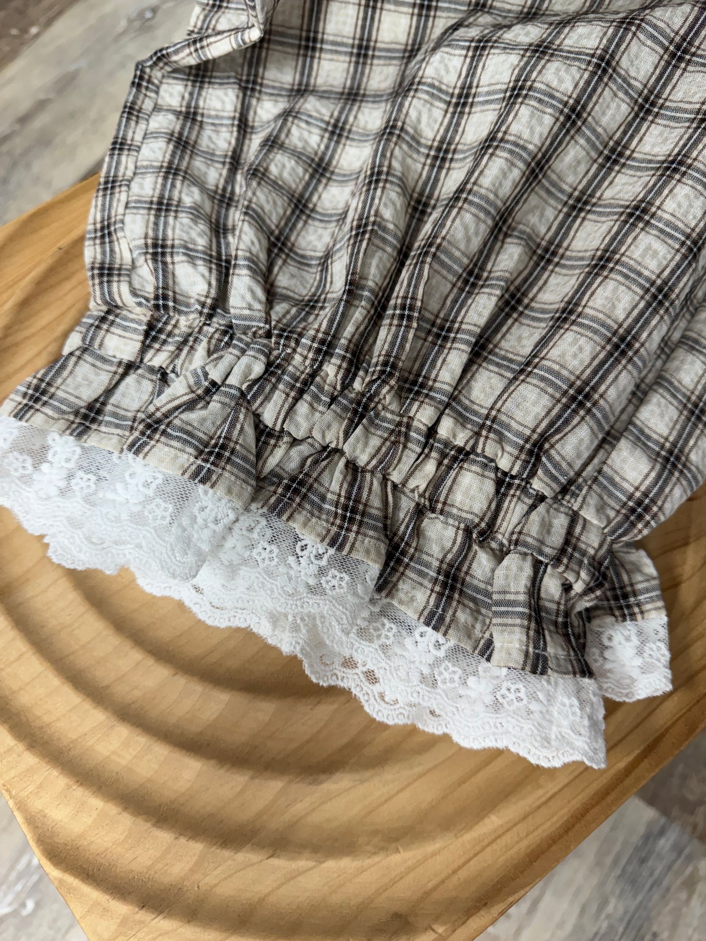 Sophie Plaid Balloon Pants (Plus Size Available)
