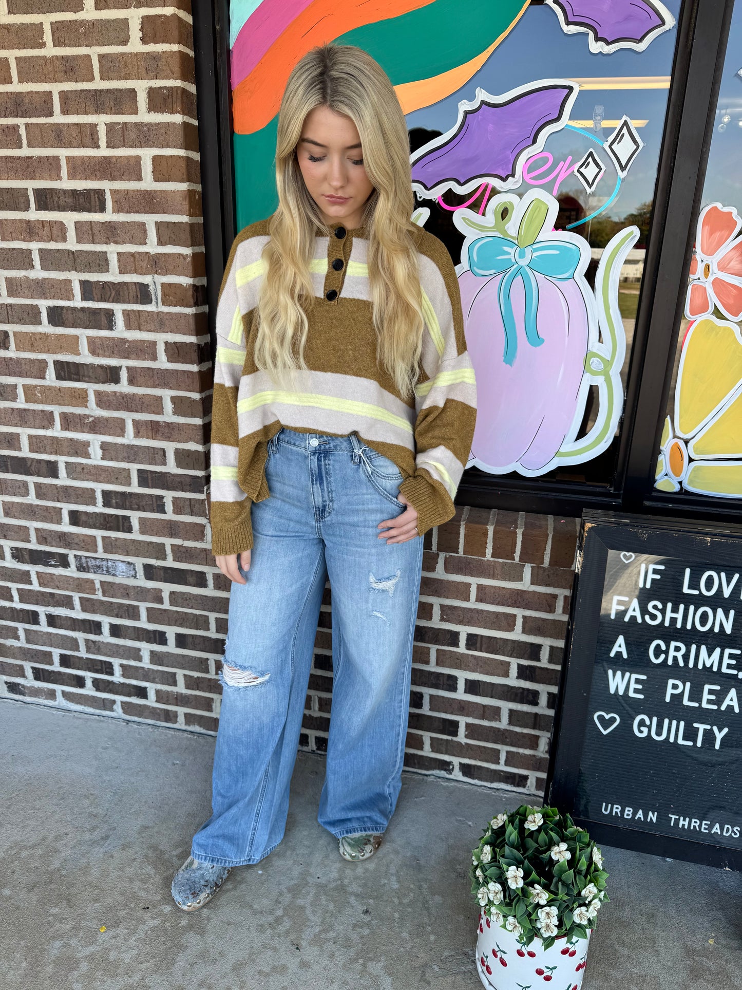 Jasmin High Rise Wide Leg Jeans