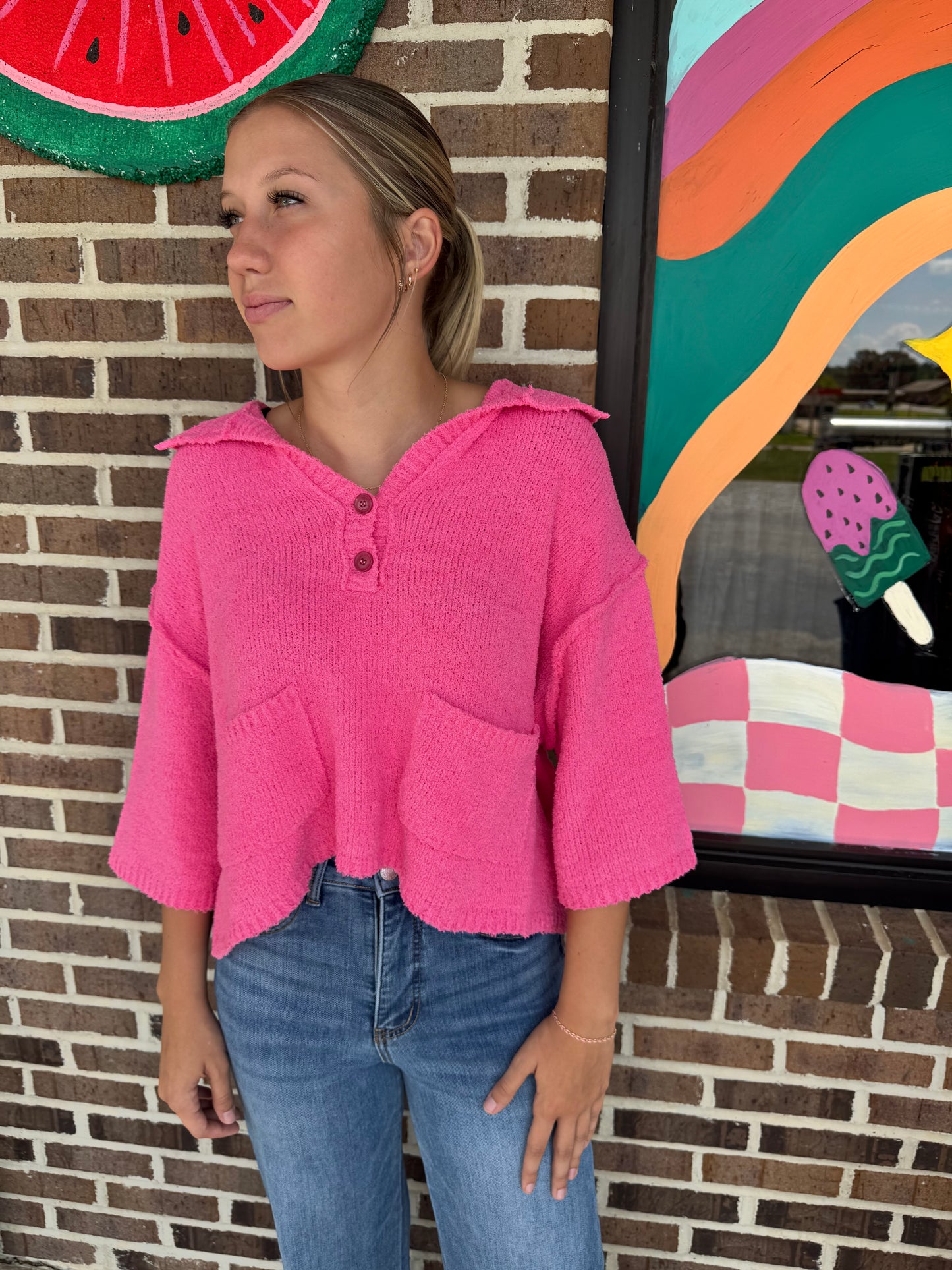 Kaelee Collared Blouse