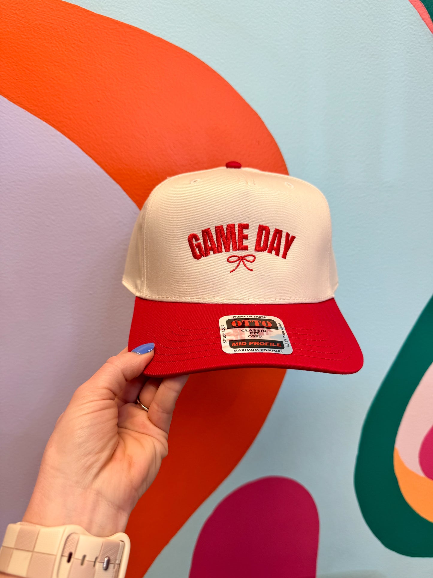 Game Day Embroidered Hat