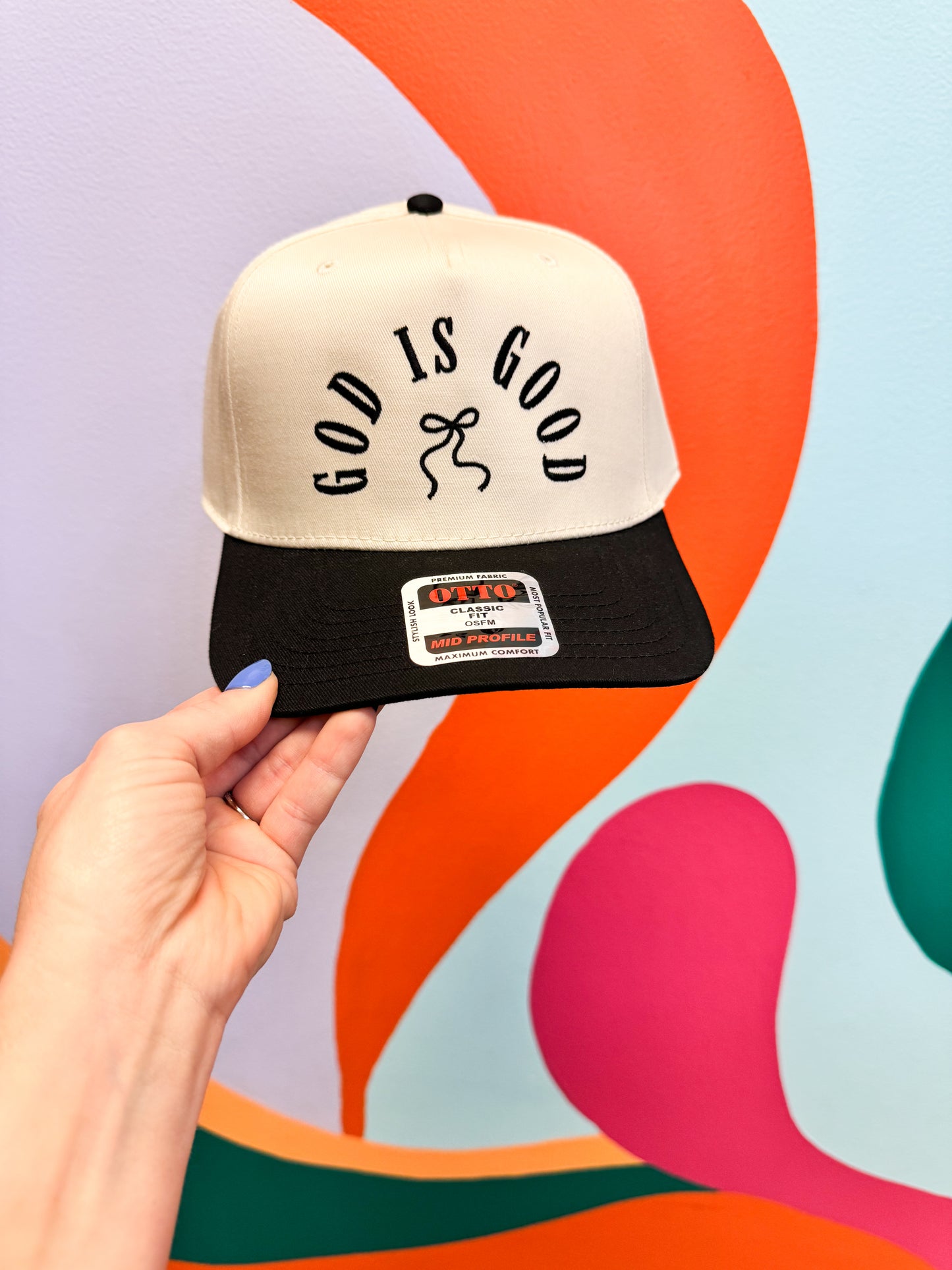 God is Good Embroidered Hat