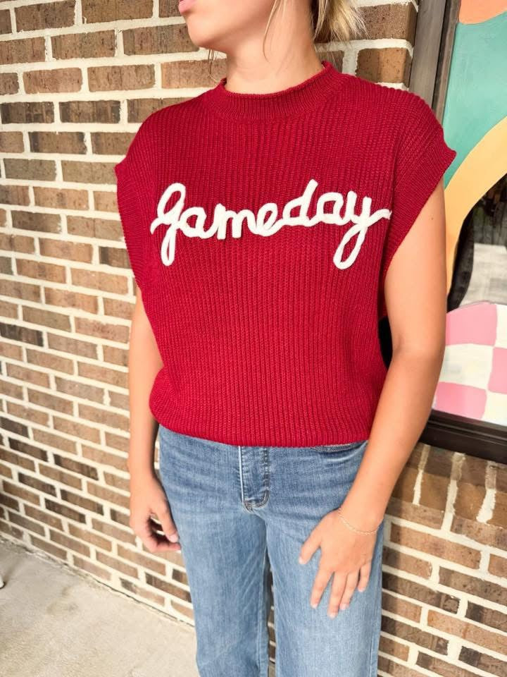 Gameday Embroidered Sweater
