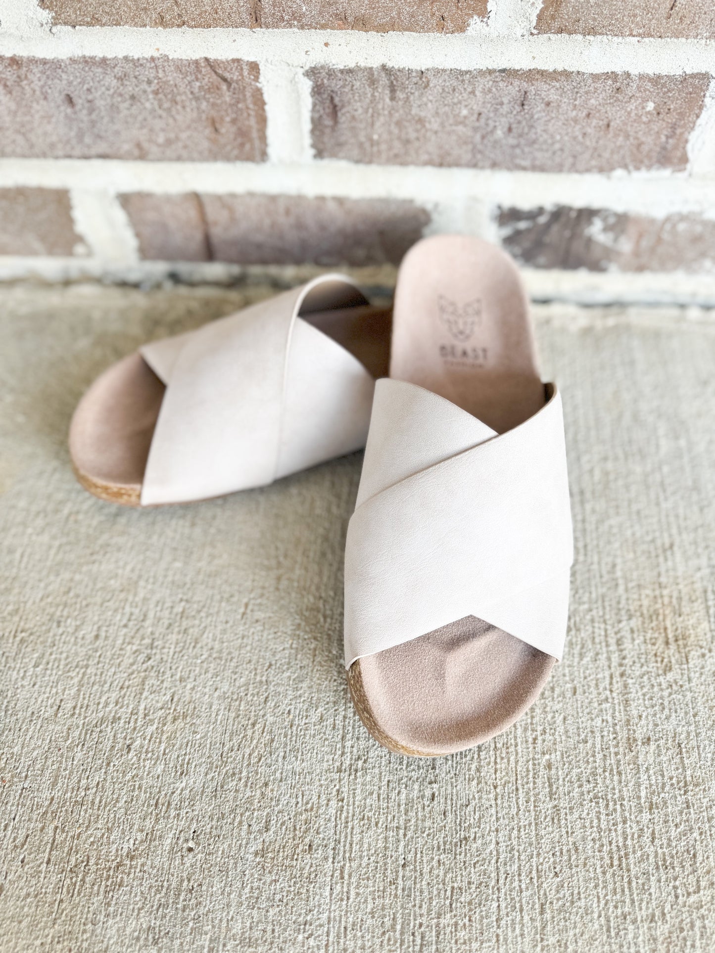 Casey Cross Strap Sandal