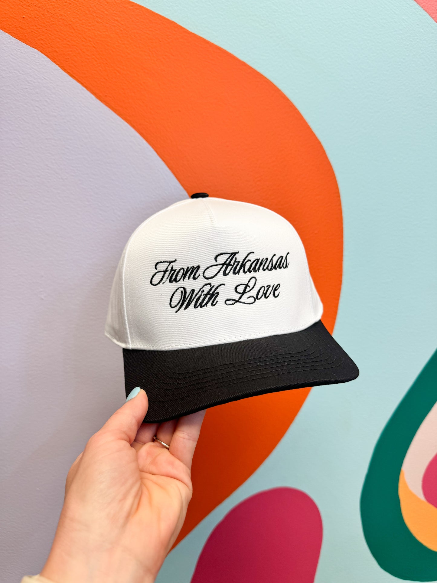 From Arkansas Embroidered Hat
