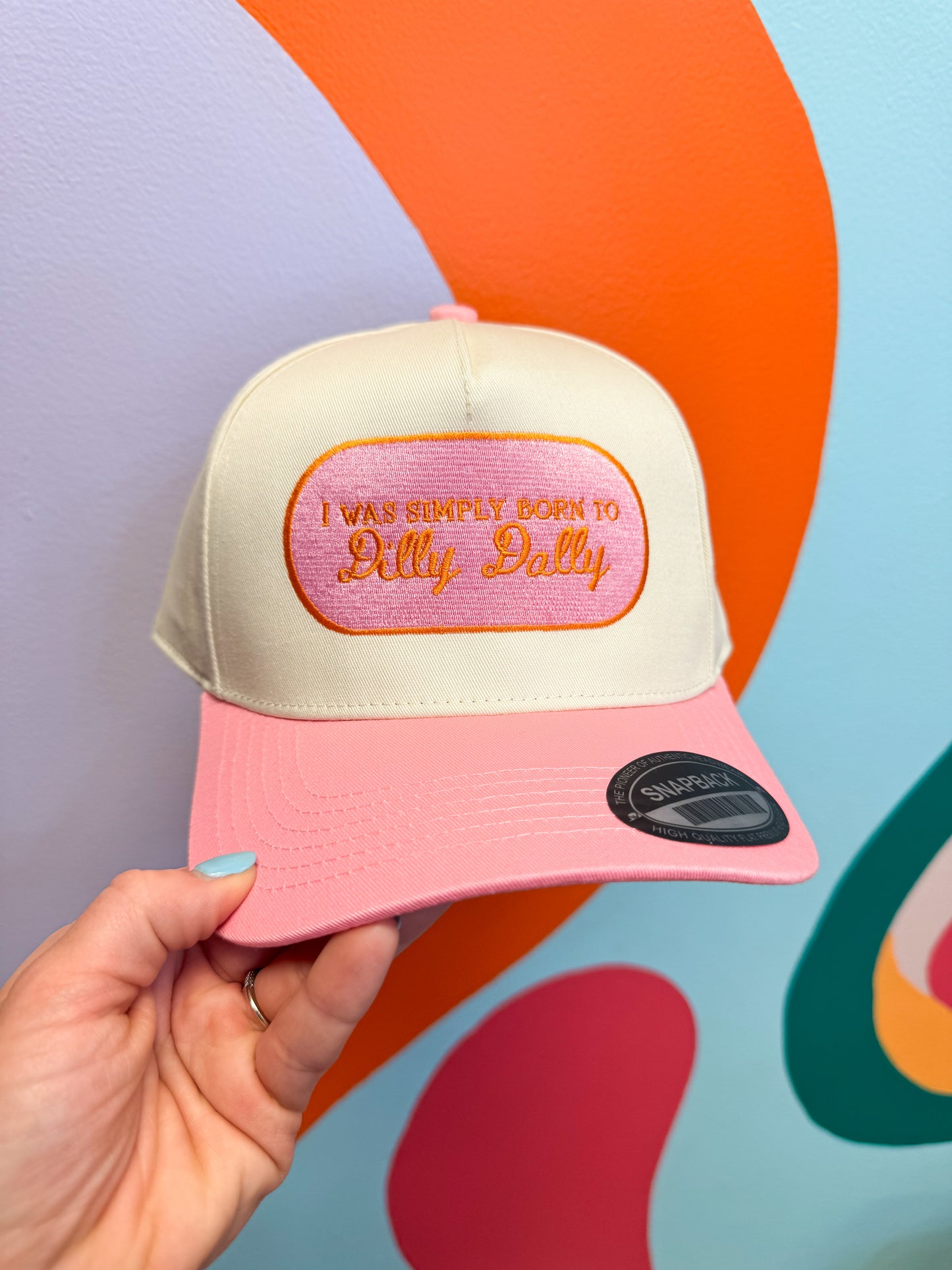 Dilly Dally Embroidered Hat