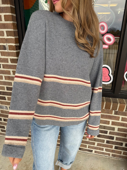 Chandler Striped Sweater