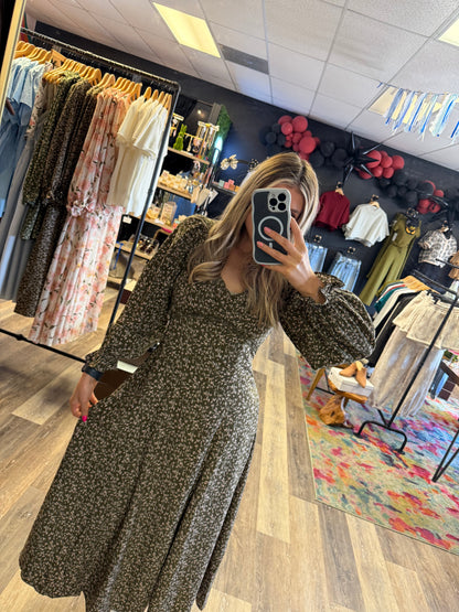 Candra Floral Maxi Dress