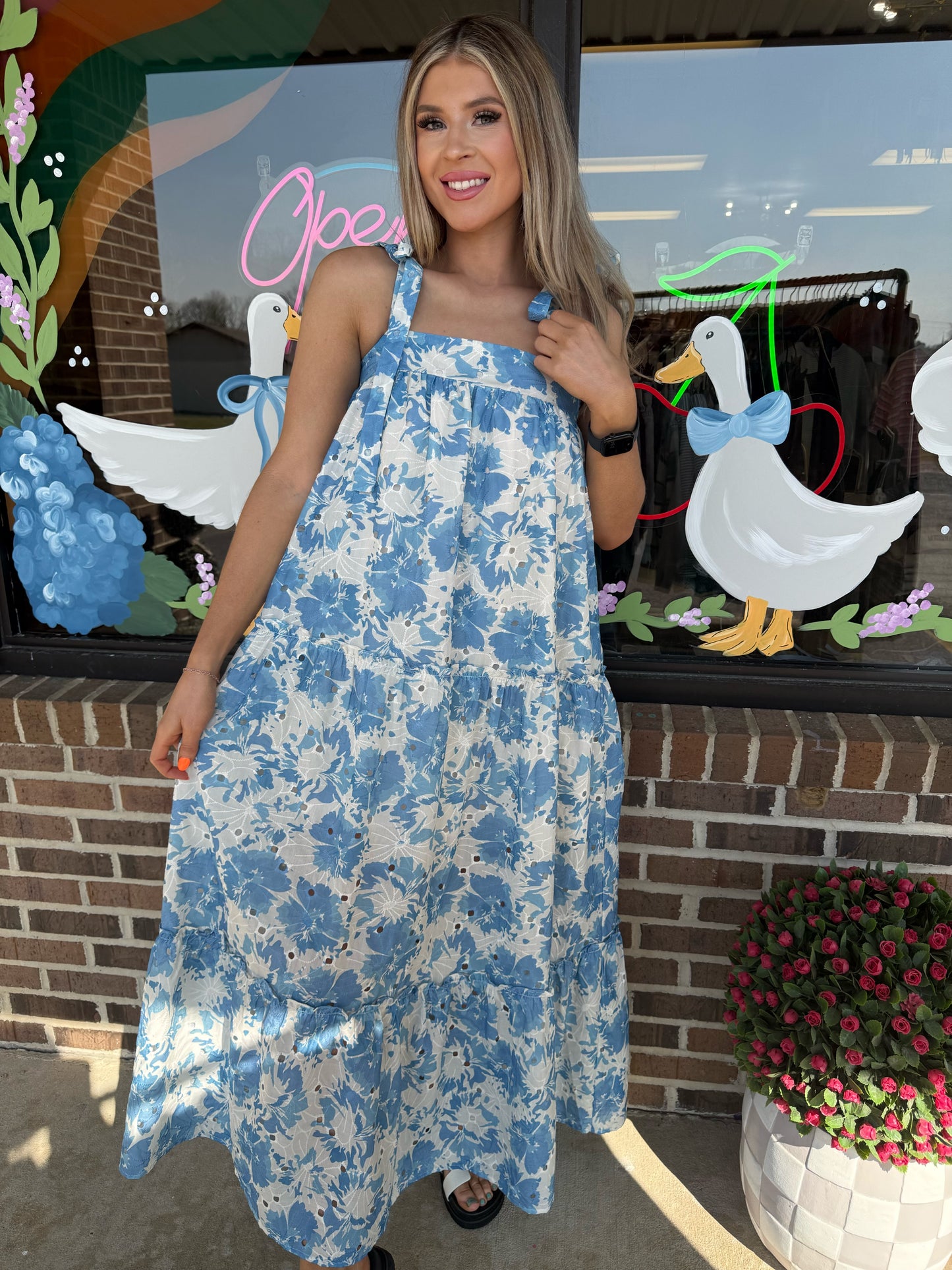 In Bloom Floral Maxi Dress