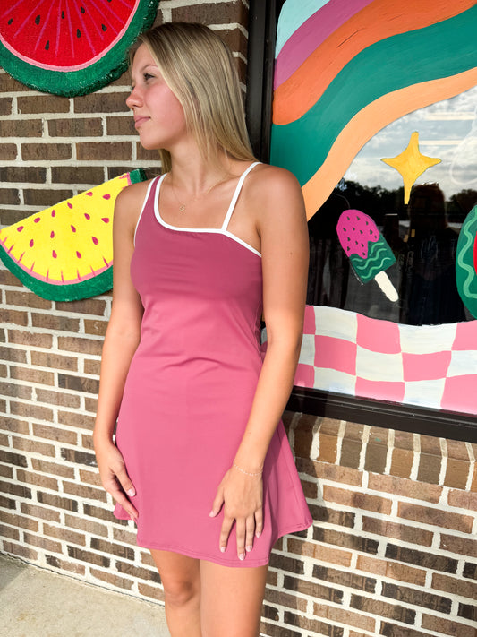 Kylee Athletic Dress With Shorts Lining