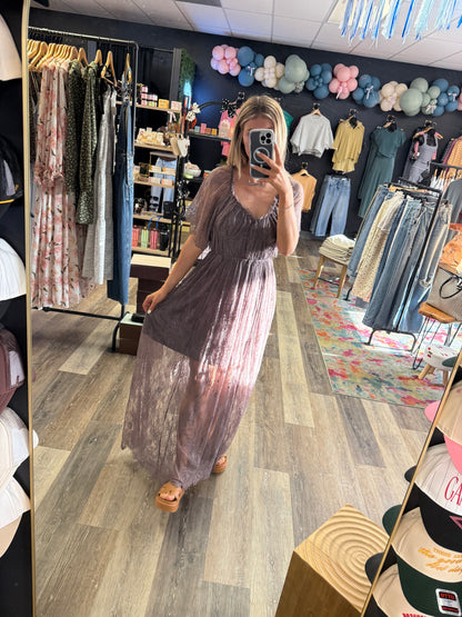 Freya Floral Lace Maxi Dress