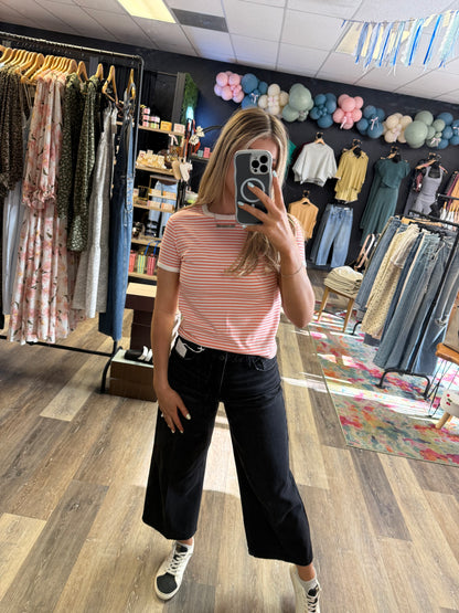 Lola Striped Baby Tee