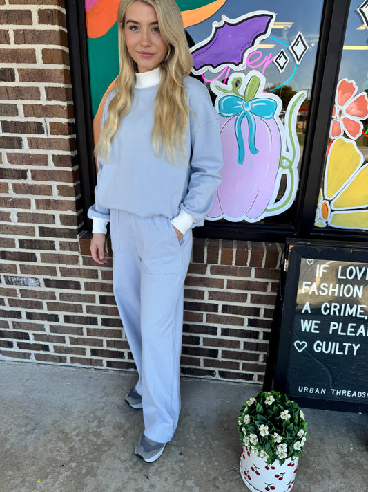 Slade Mock Neck Sweater Set