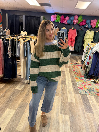 Oliver Oversized Striped Sweater