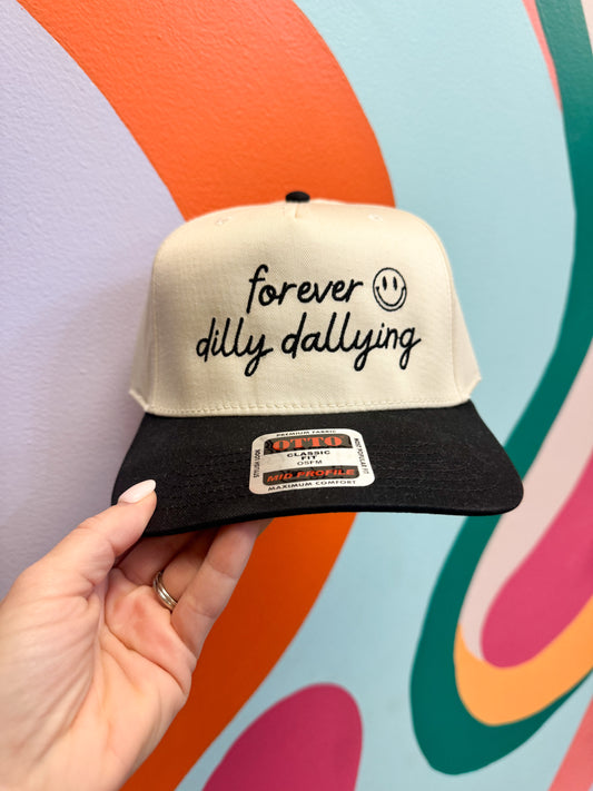 Forever Dilly Dallying Embroidered Hat
