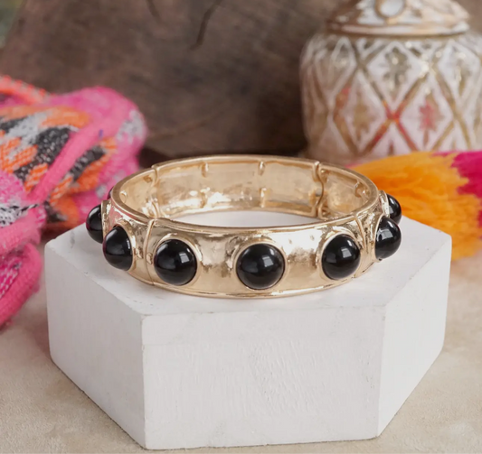 Eternity Black Bangle