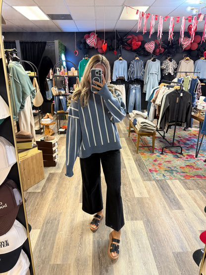 Landon Mock Neck Sweater
