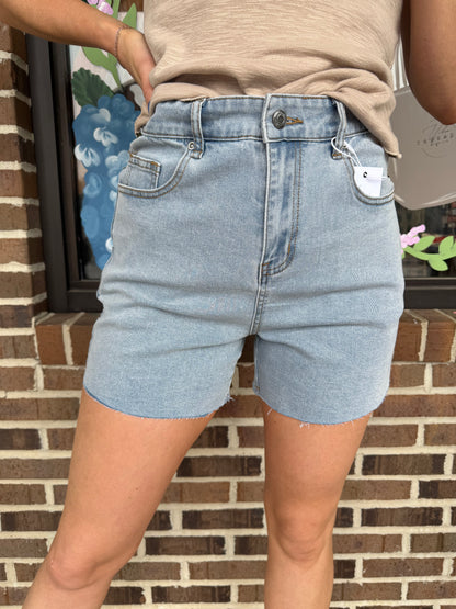 Star Spangled Denim Shorts