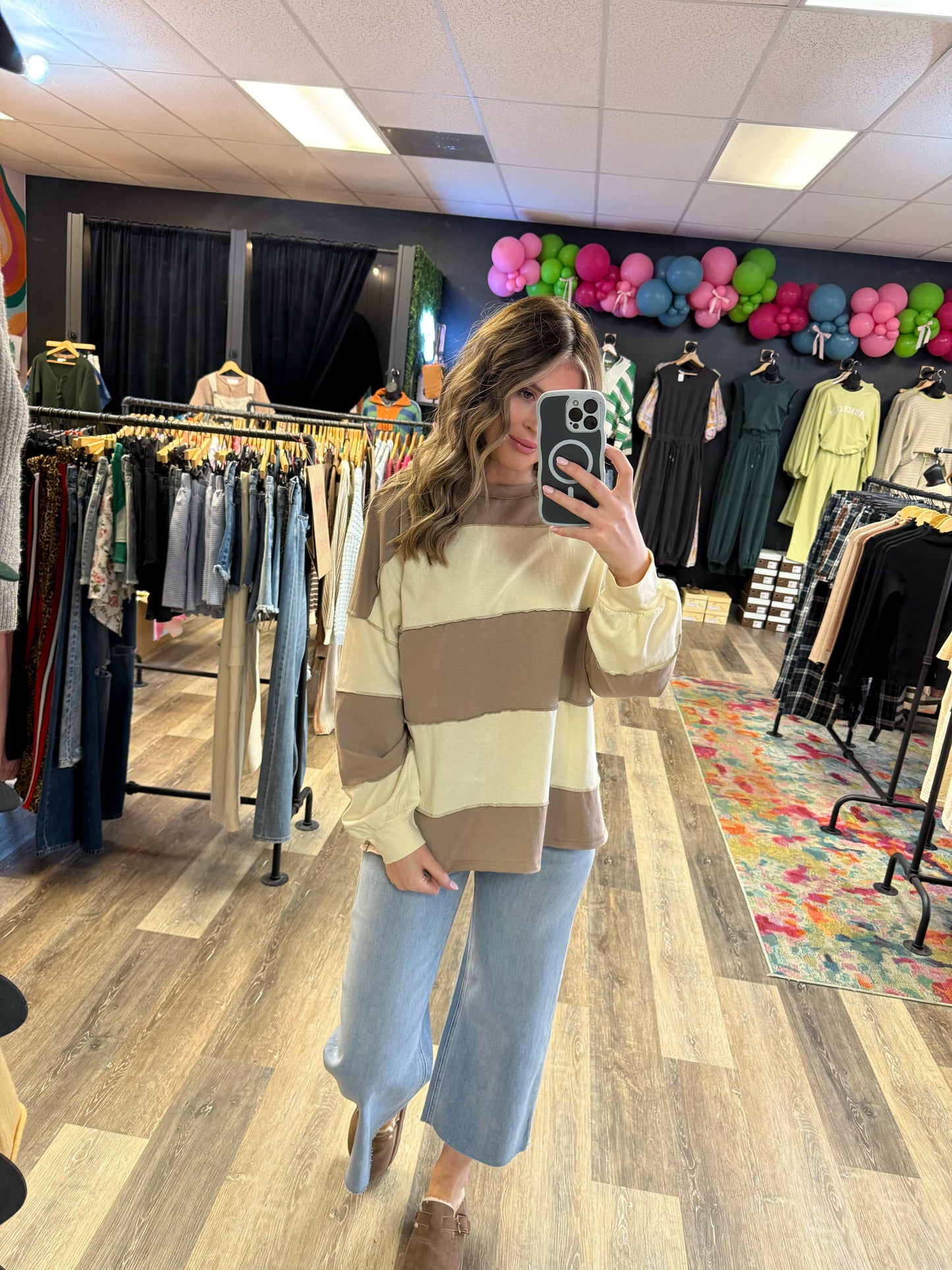 Hayley Long Sleeve Pullover Top