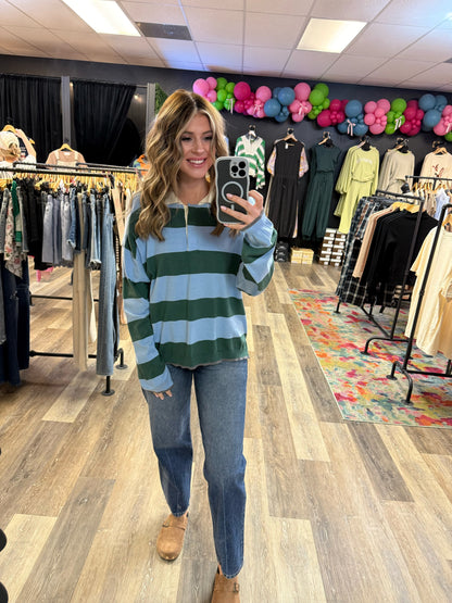 Brenley Striped Rugby Sweater
