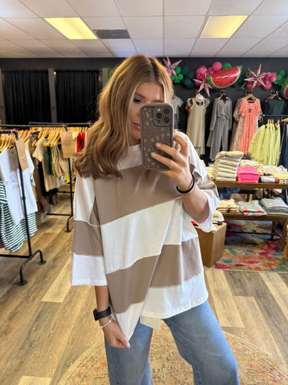Kat Color Block Top