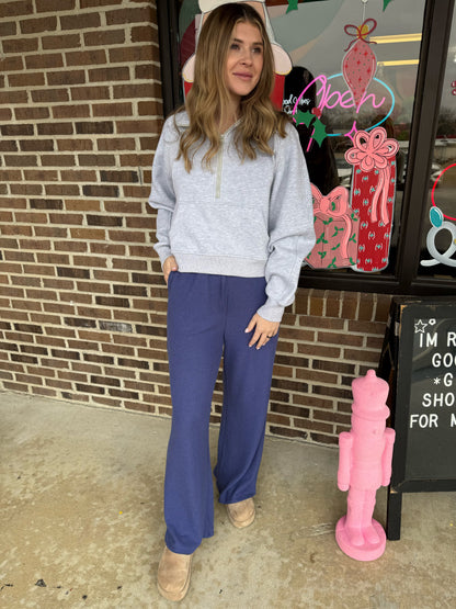 Heather Scuba Pullover