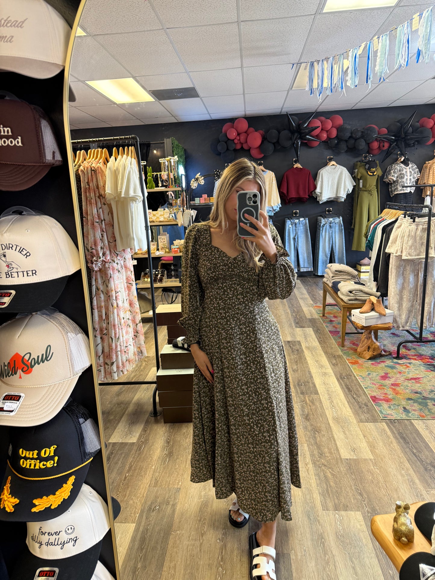 Candra Floral Maxi Dress