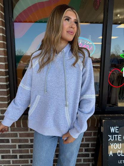 Lane Lace Detailed Hoodie