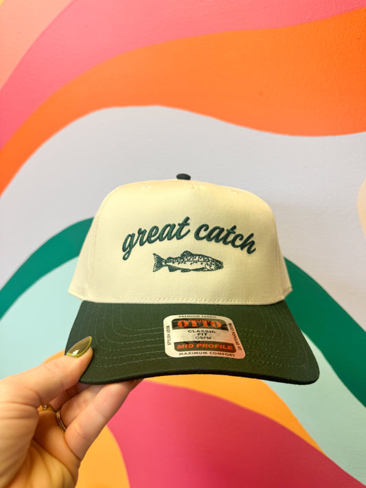 Great Catch Embroidered Hat