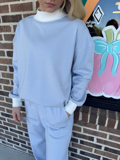 Slade Mock Neck Sweater Set