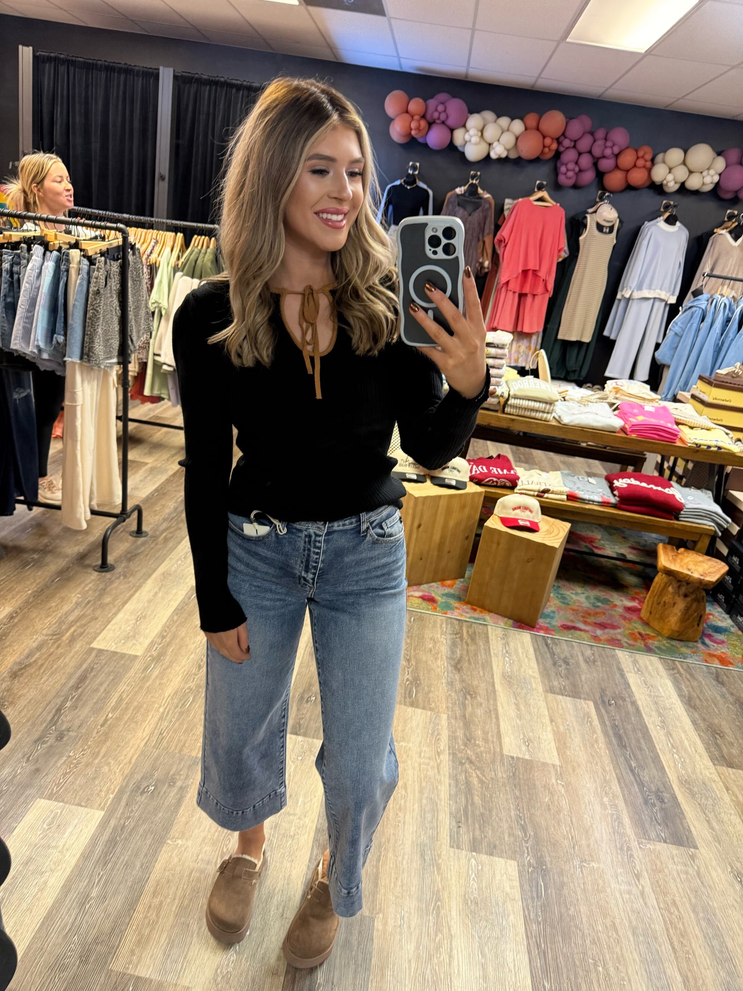 Ivy Ribbed Knit Sweater