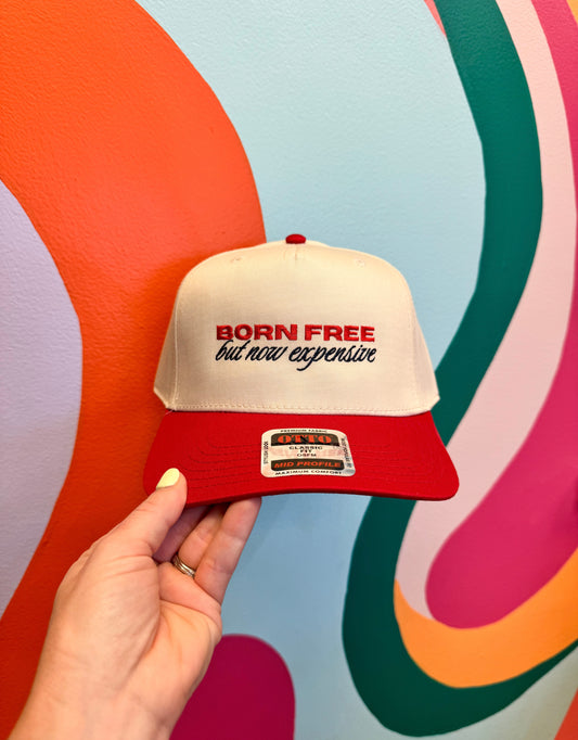 Born Free Embroidered Hat