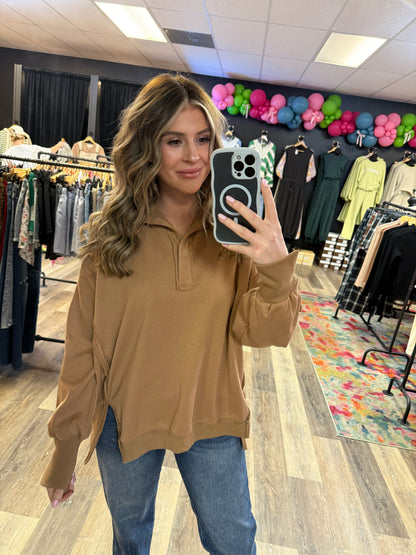 Hadley Henley Sweatshirt