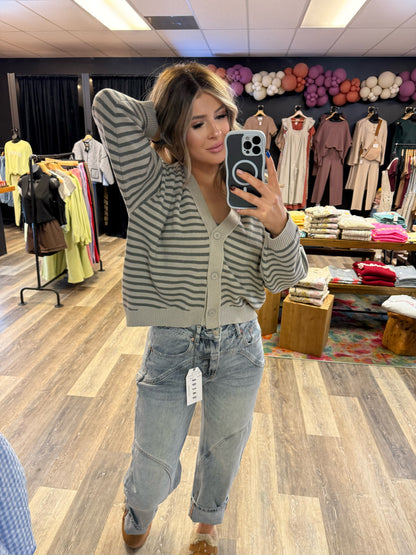 Slade Striped Cardigan