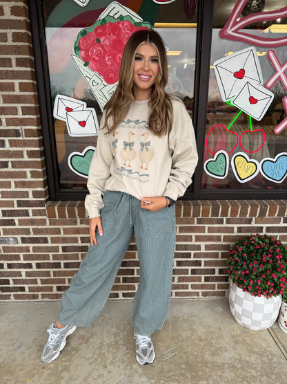 Vintage Silly Goose Graphic Pullover