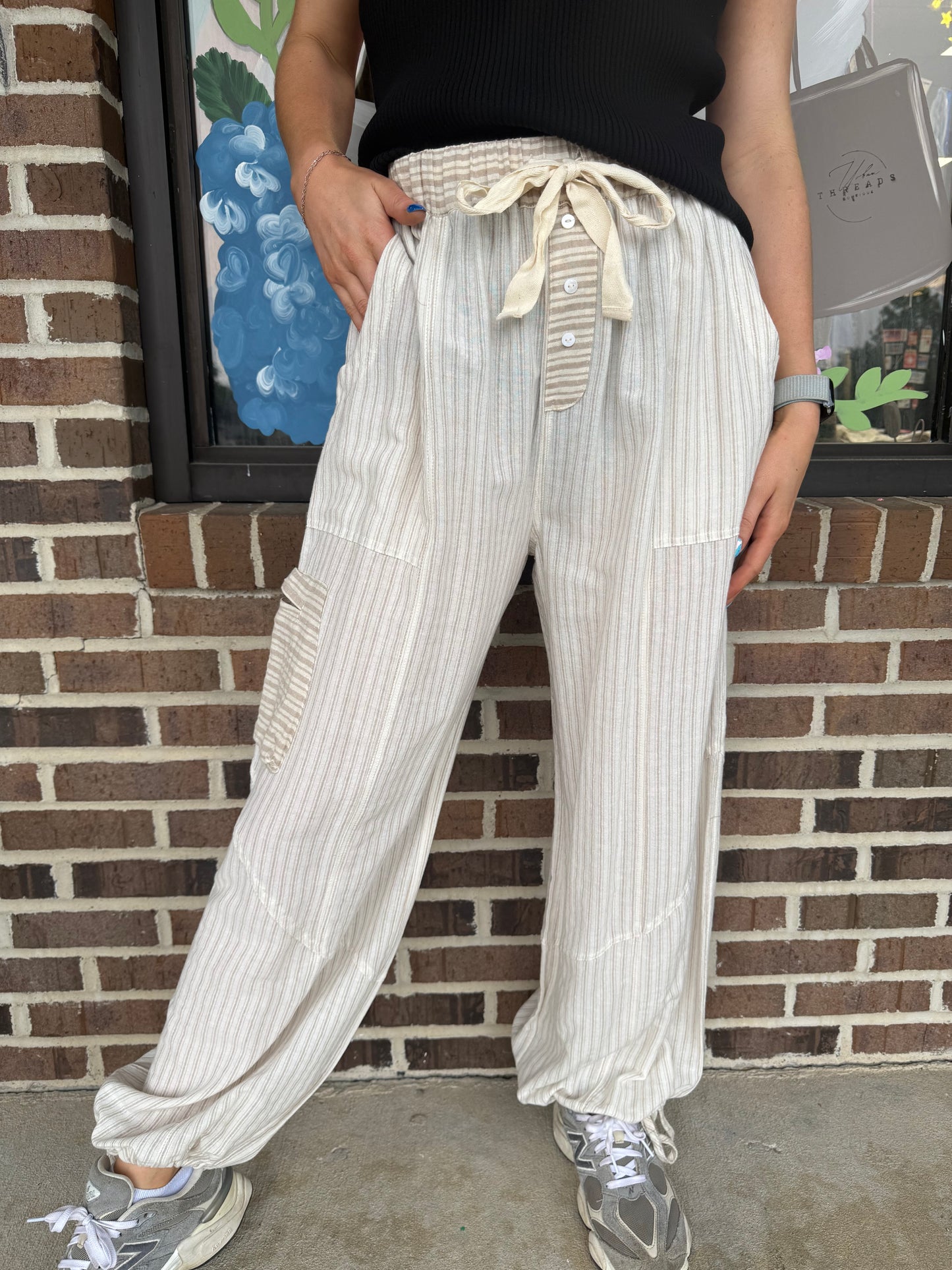 Brielle Bow Detail Pants