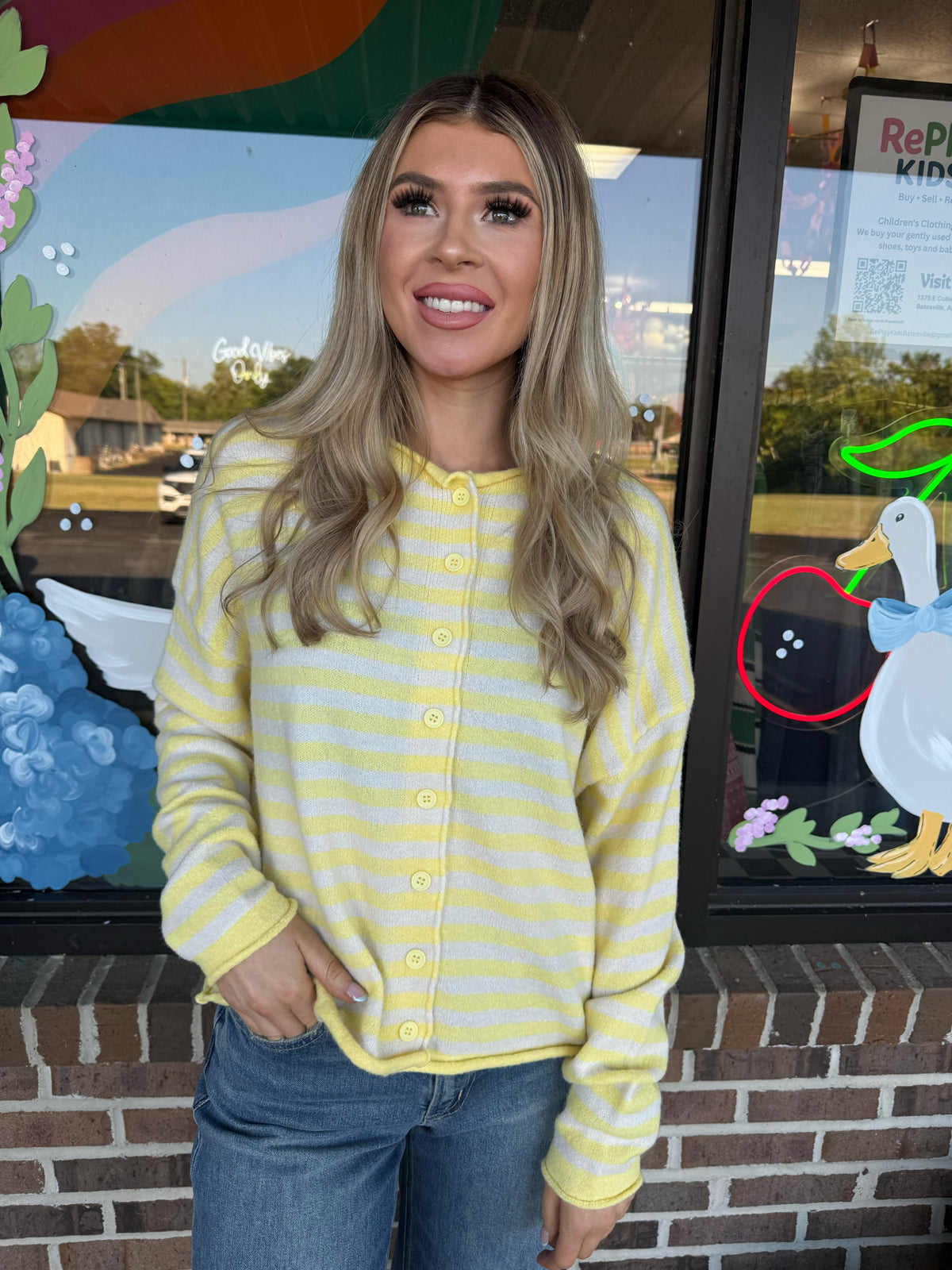 Keely Knit Button Down Cardigan