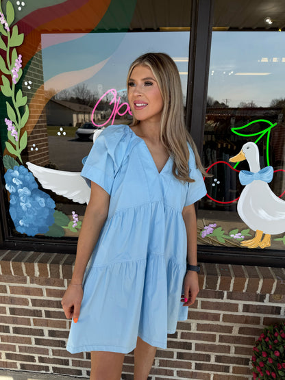 Baby Blues Babydoll Dress