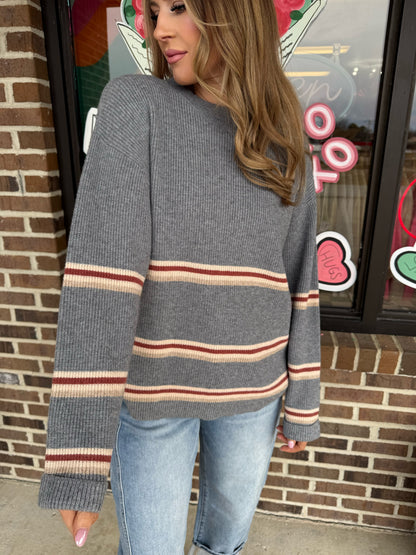 Chandler Striped Sweater
