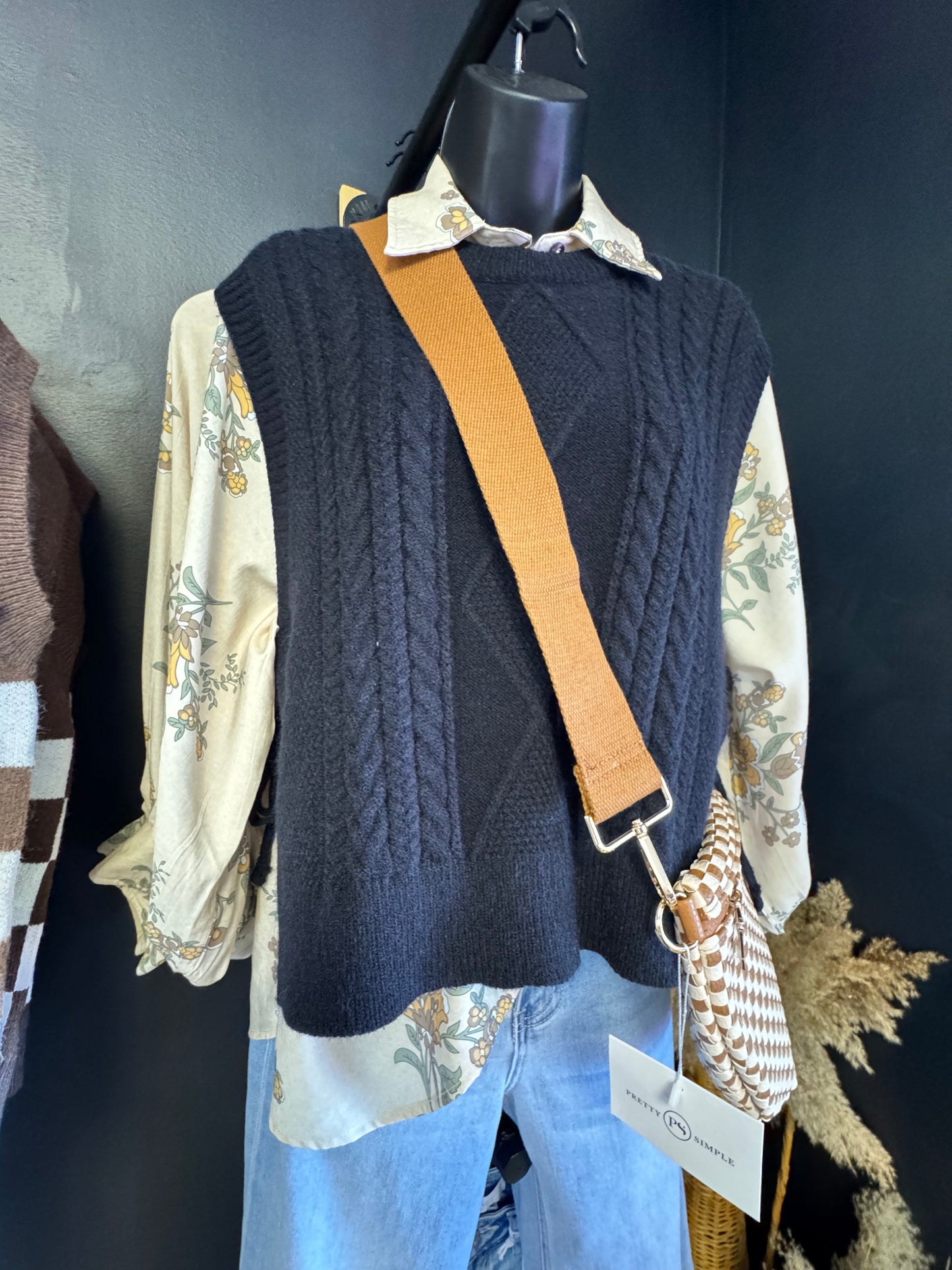 Tay Button Up Floral Blouse