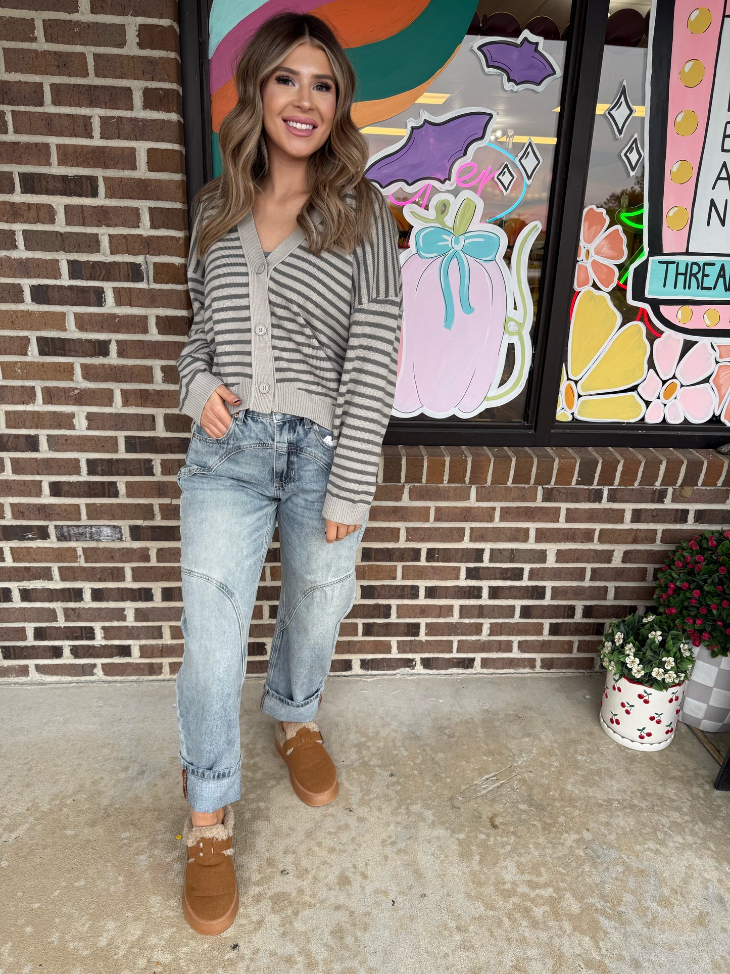 Slade Striped Cardigan