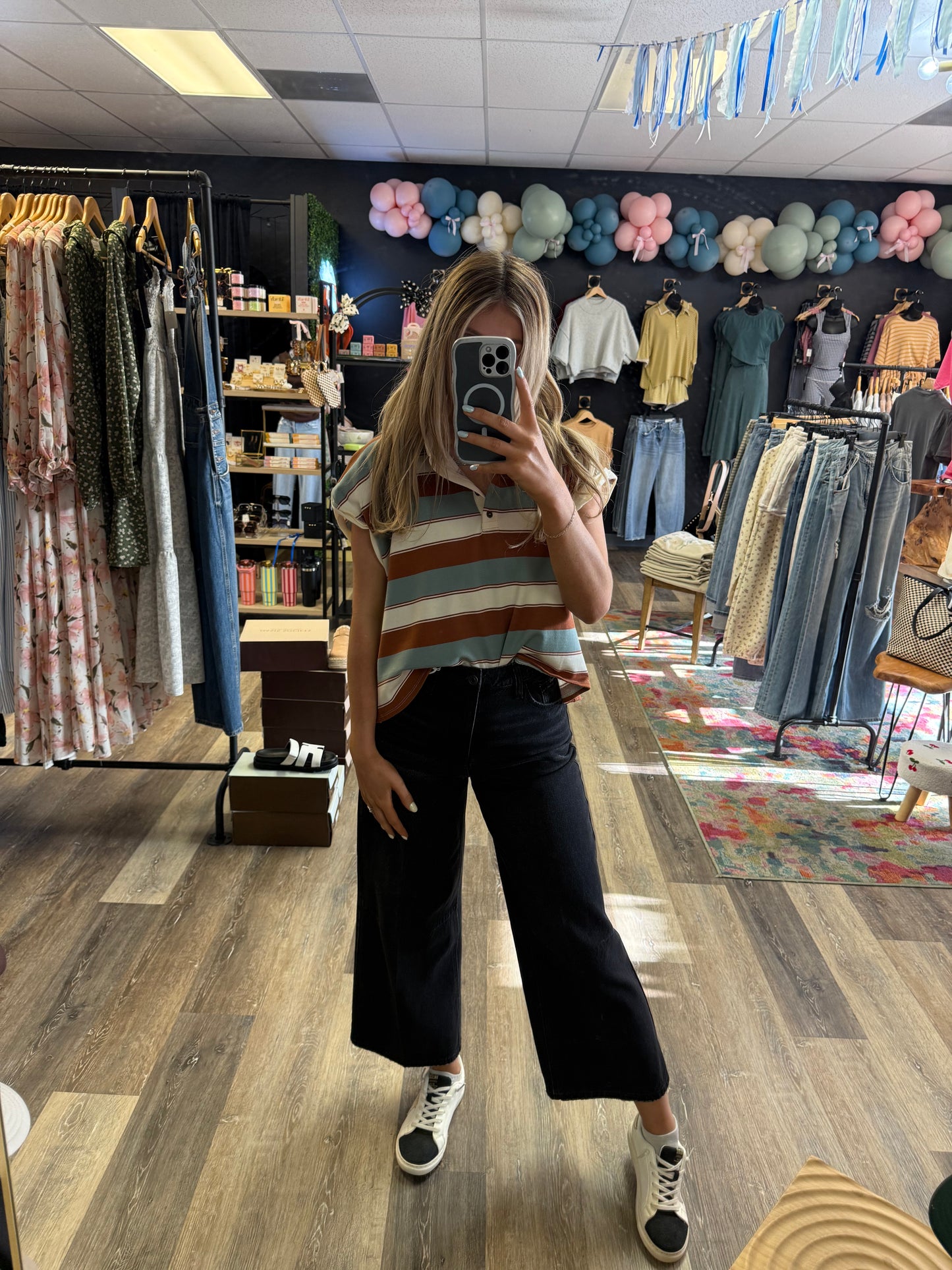 Ella Stripe Knit Top