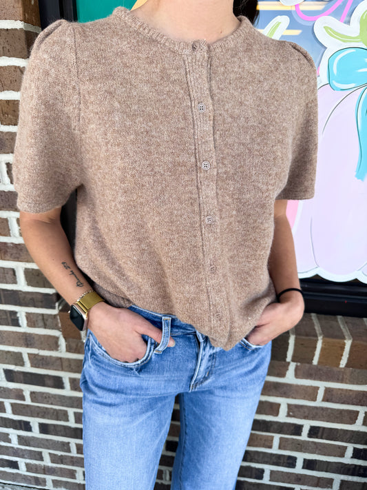 Madalyn Puff Sleeve Cardigan