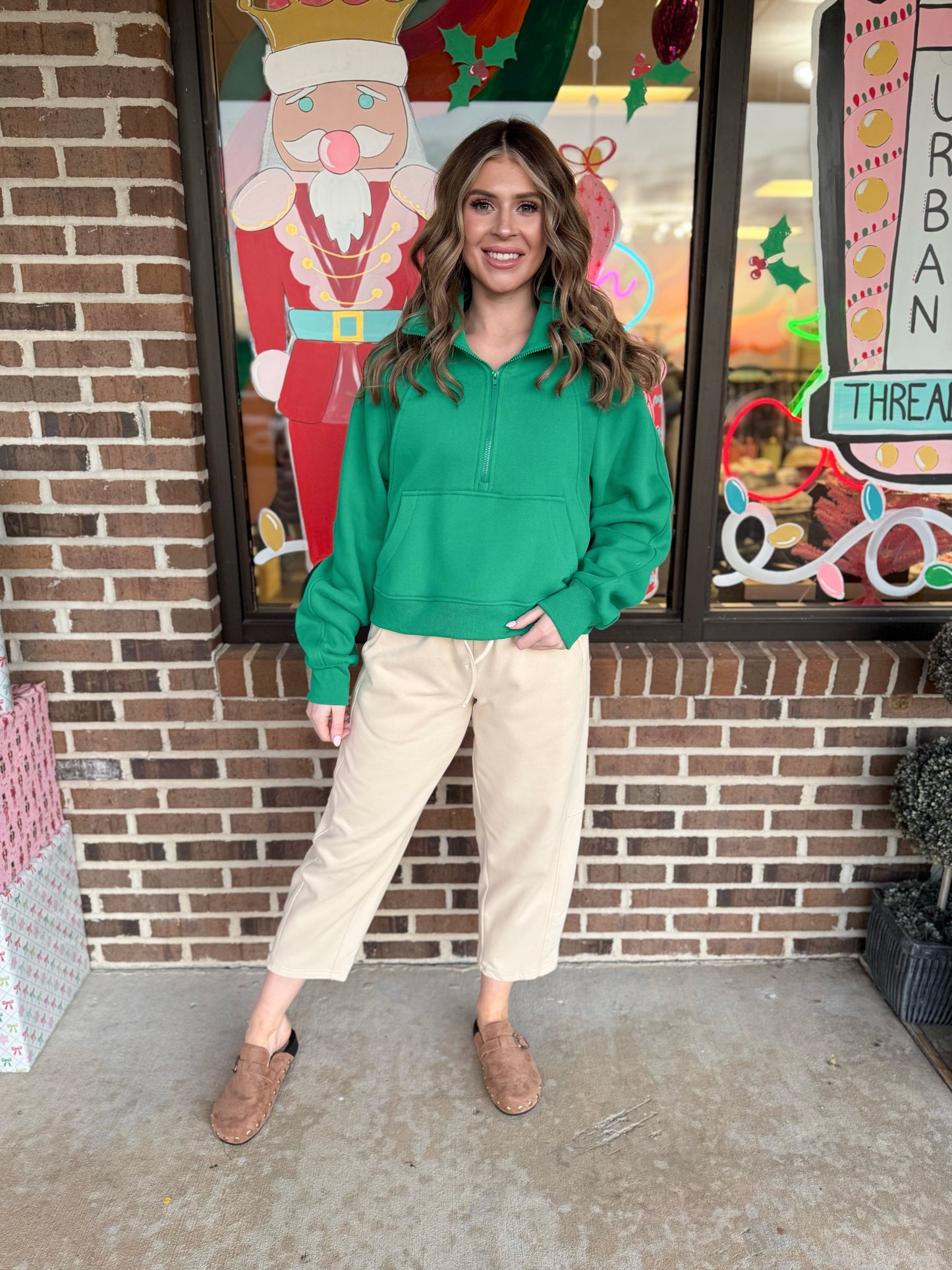 Tan Barrel Lounge Pants