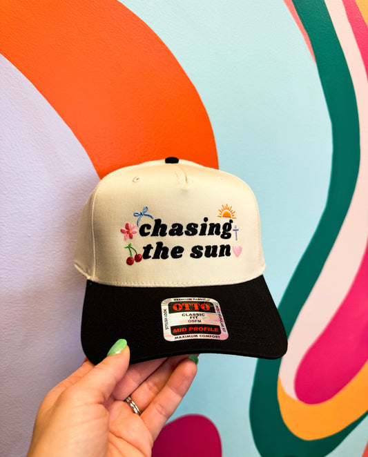 Chasing The Sun Embroidered Hat