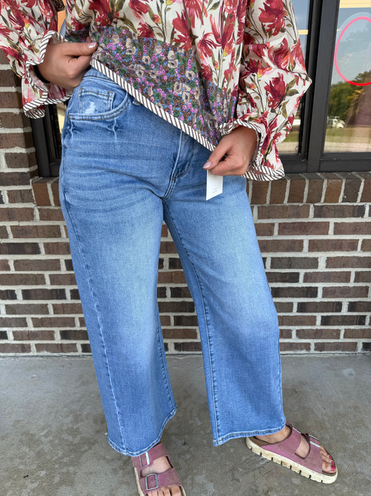 Holden High Rise Baggy Wide Leg Jeans