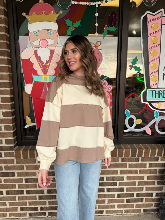 Hayley Long Sleeve Pullover Top
